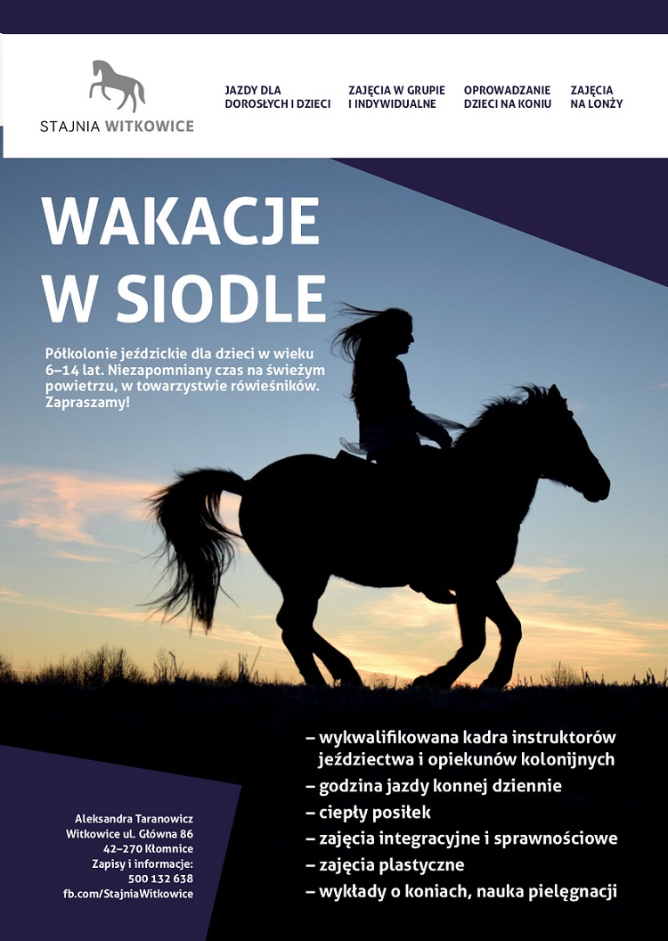 Wakacje w siodle